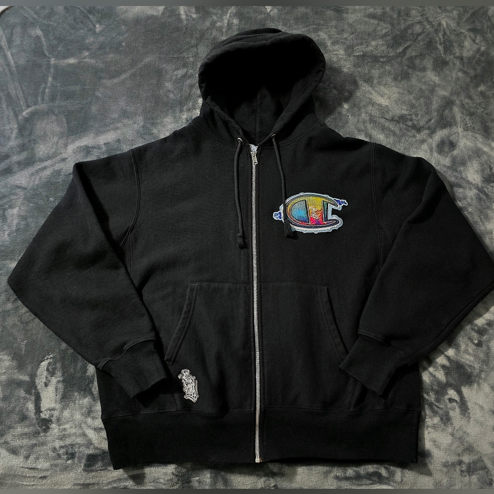 VTG RARE Men's HYPEBEAST CHAMPION X PHADE Reverse Weave Hoodie Size L - Picture 3 of 8